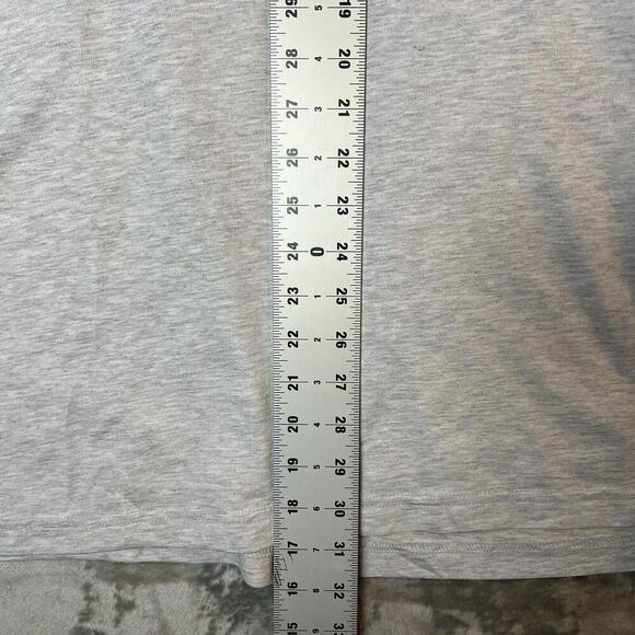 NWT MEN'S TRAVIS MATHEW LOCAL TIME POLO XL HEATHER LIGHT GRAY Embroidered - Picture 3 of 4